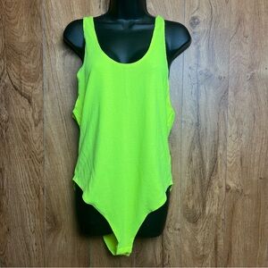 Wild Fable Bundle-Neon Green/Teal Womens Bodysuit XXL